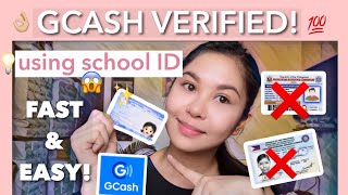 GCASH VERIFIED USING SCHOOL ID! Pwede?! 💯 UPDATED 2020