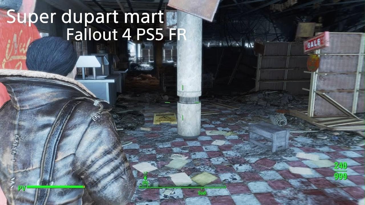 Fallout 4 PS5 FR Super dupart mart