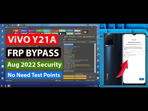 Vivo Y21A FRP Bypass New Security Patch August 2022 New Update No Need