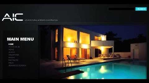 Preview Black Architecture Drupal Template by Mercury TMT