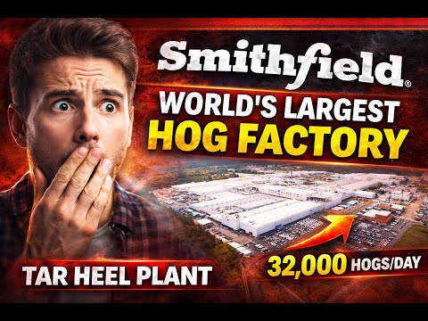 Inside the World’s Largest Pork Factory: Smithfield Foods’ Tar Heel Plant