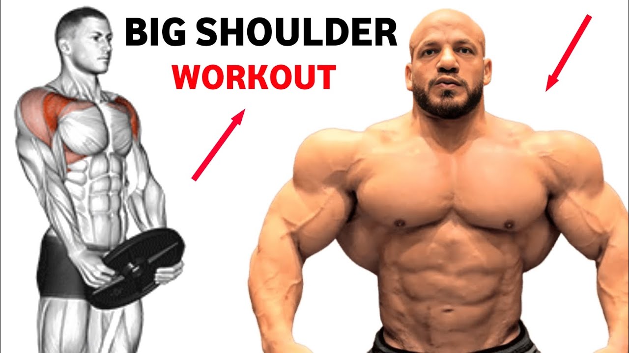 SHOULDER WORKOUT AT GYM - 6 BEST EXERCISE FOR BIG SHOULDERS ( WE GO GYM ...