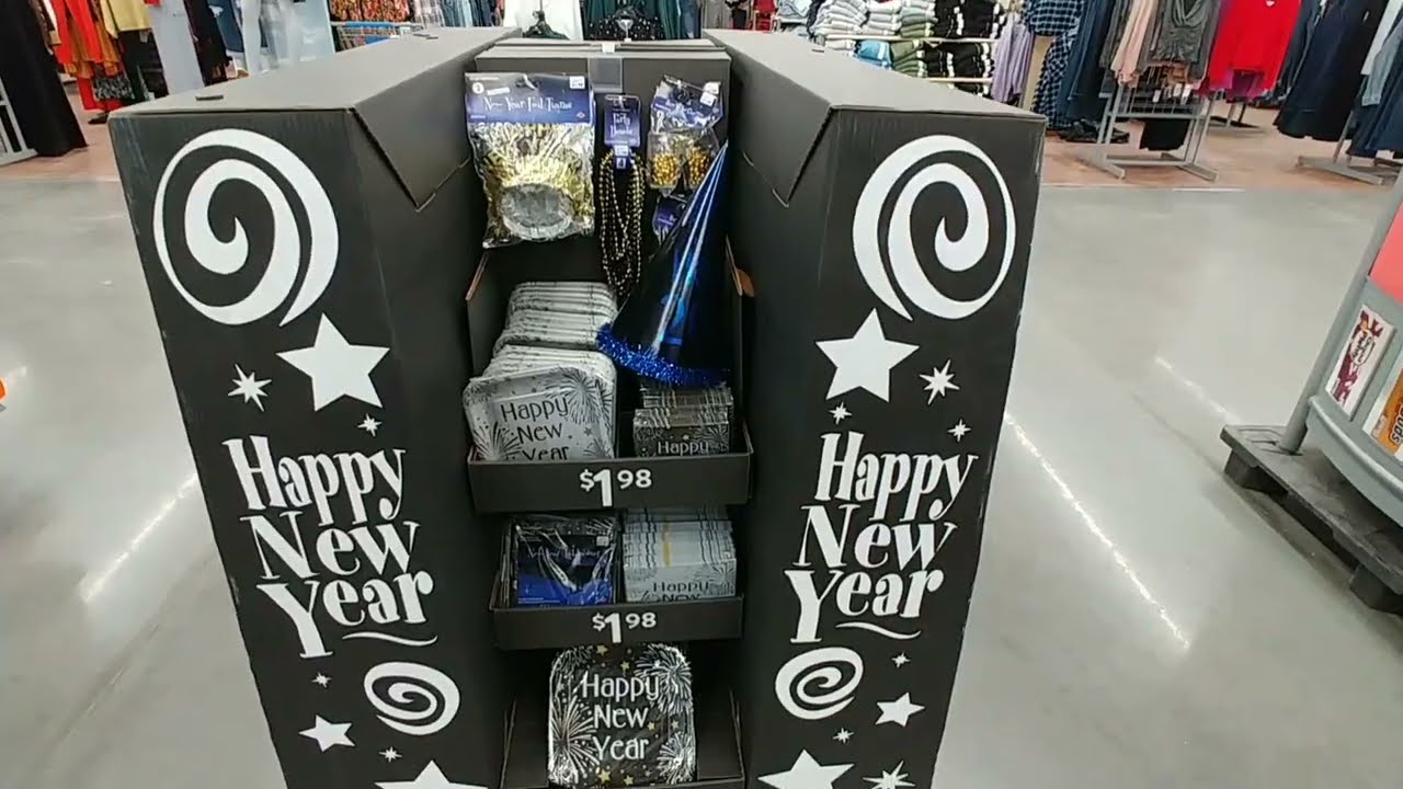 2023 New Year's 🎉 Party Supplies at Walmart - Dec. 2022