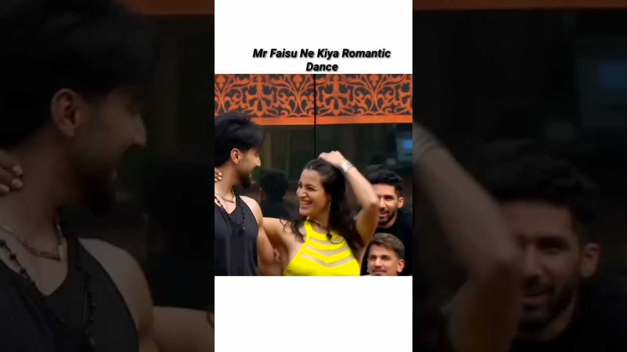 Mr Faisu Ko Mili Dance Partner Kiya Romantic Dance #shorts #mrfaisu