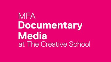 Documentary Media MFA - Toronto Metropolitan University