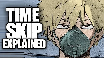 How long is the My Hero Academia time skip?