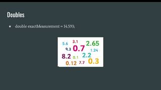 Deep Video - Variables and Data Types