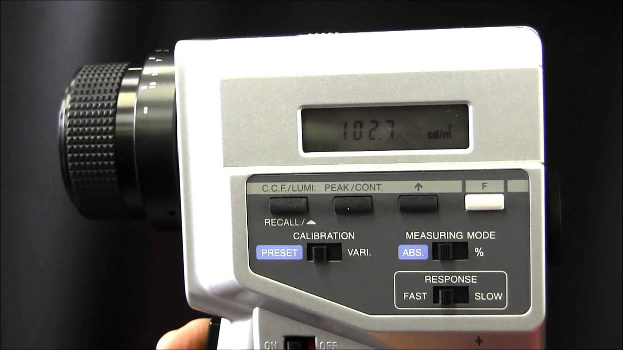 輝度計 LS-110（コニカミノルタ (旧コニカミノルタオプティクス 