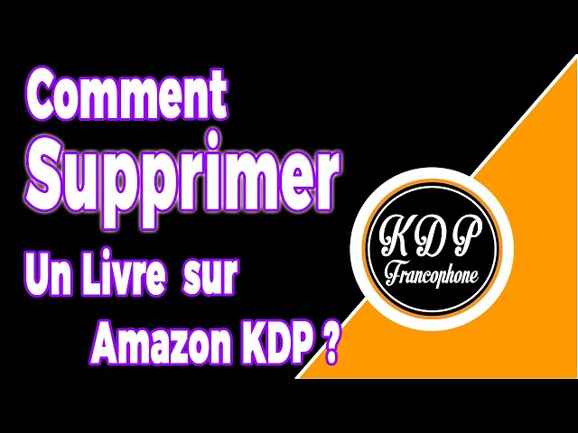 Comment supprimer des livres de Kindle et de son application