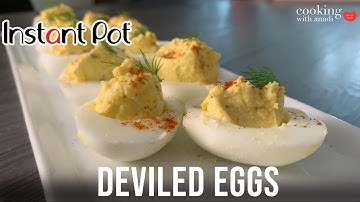 This Instant Pot Deviled Eggs Recipe is the Perfect Appetizer
