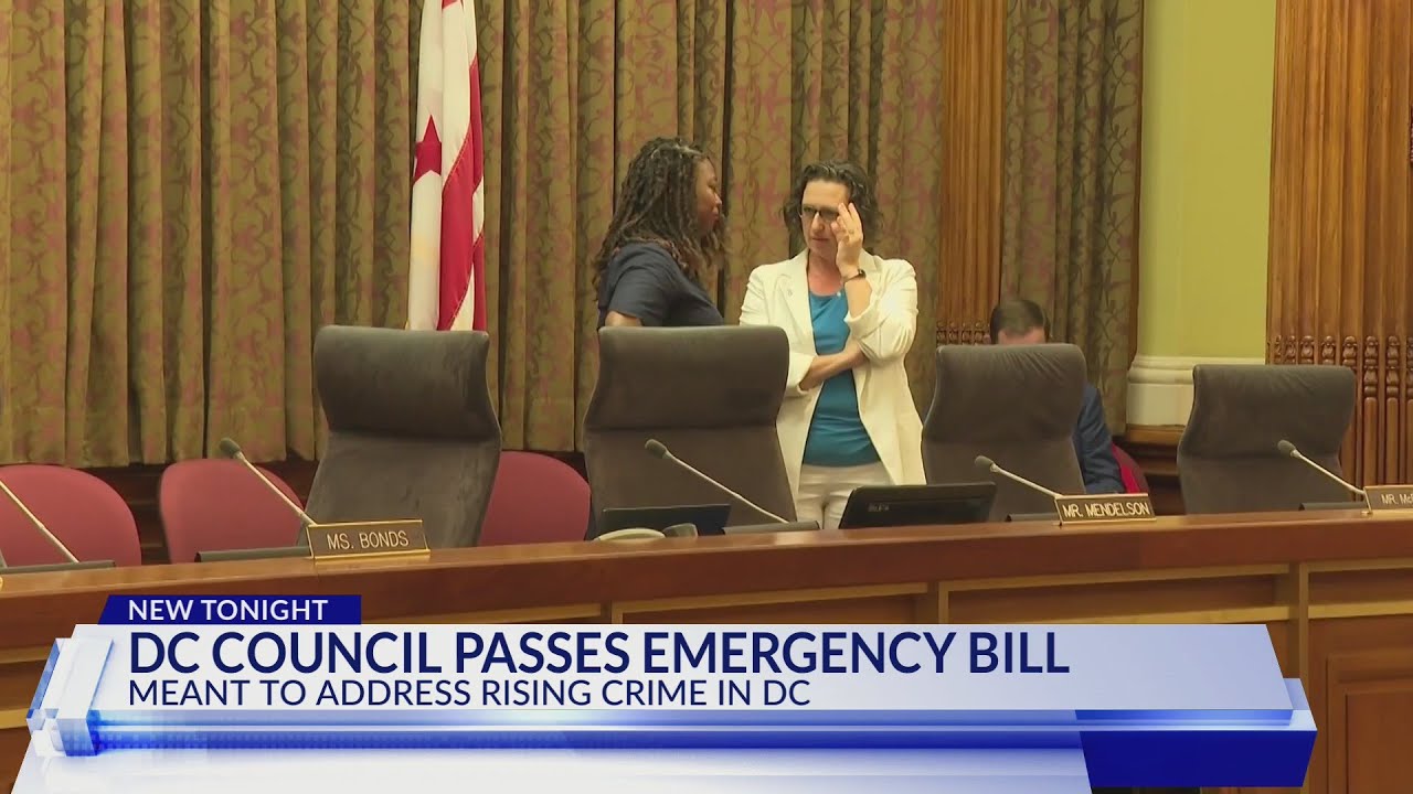 DC City Council passed emergency crime bill - YouTube