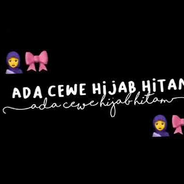 MENTAHAN CCP 30 DETIK LIRIK LAGU 🎧 || AKU MAMAE HIJAB HITAM || 🎧