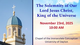 Our Lord Jesus Christ, King of the Universe