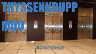 Kruppy Mod! ThyssenKrupp Elevators at the Spalding Building (Portland,OR.)