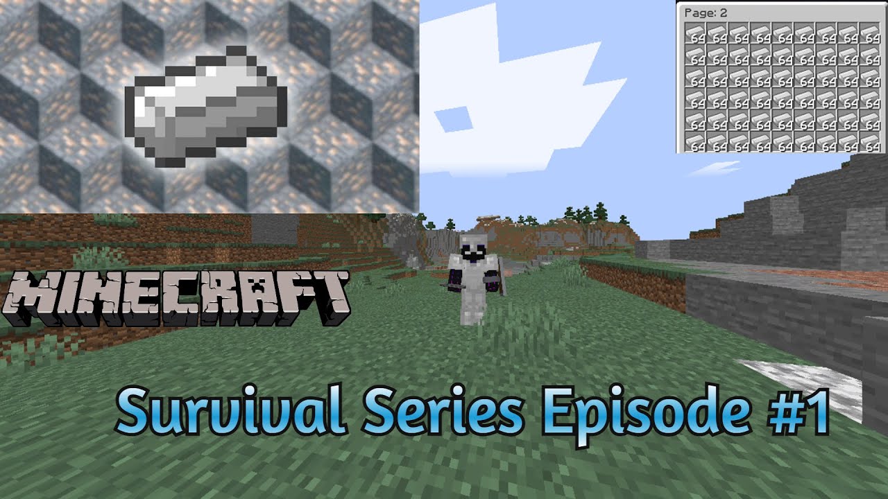 I Started a new Survival Series in minecraft/Survival Series ep #1 ...