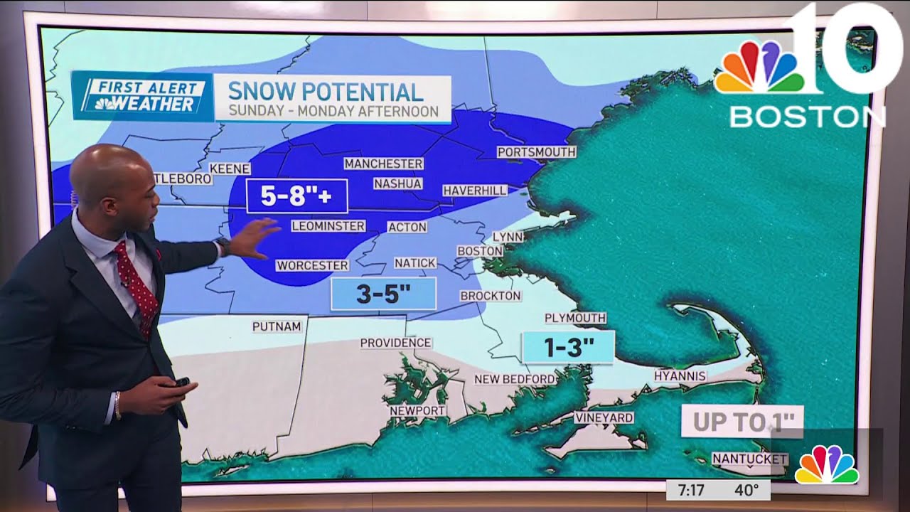 Weather forecast: Lows in 30s ahead of weekend snow - YouTube