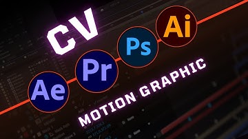 Motion graphics portfolio 2025 | CV Motion Graphic | motion graphics video resume