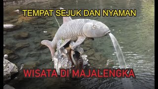 PEMANDANGAN WISATA PETILASAN PRABU SILIWANGI DESA PAJAJARAN MAJALENGKA