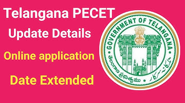 telangan PECET Update Details | 2021 exam dates | pecet entrance 2021| @srinupetcreations