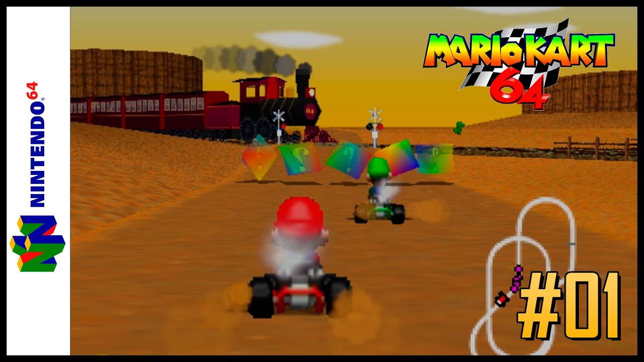 Mario Kart 64 Nintendo 64gameplay 01 Youtube 