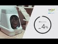 デオトイレ 脱臭ファン＋　したてウンチもニオわない　猫トイレ登場！