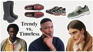 Trendy vs. Timeless (How to build the perfect wardrobe)