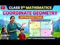 Introduction of coordinate geometry class 9th