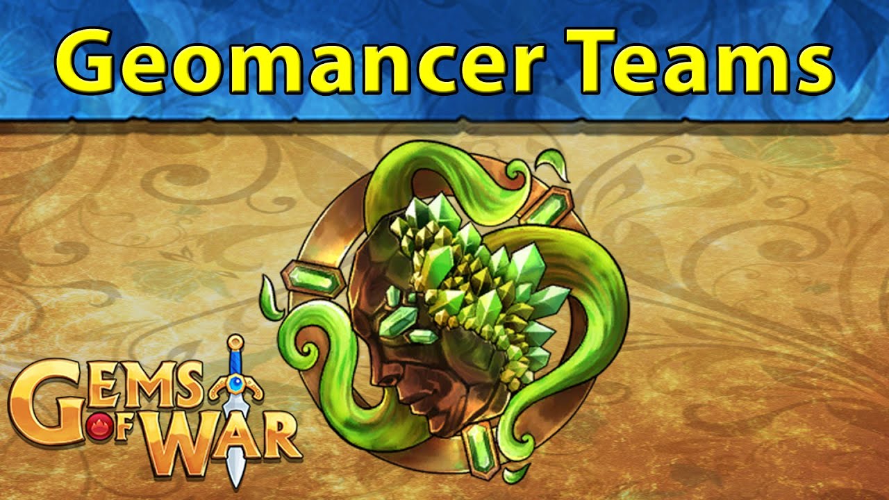 Gems of war: Geomancer Teams Level 100