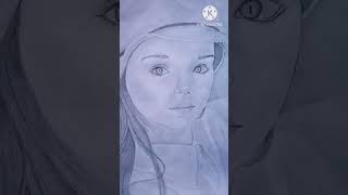 How to draw a girl ,pencil sketch cute girl #viral #sketches #drawing #painting