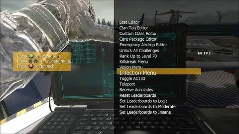 Mw2 Unlock All 10th Mod Menu iKonroi TU8 Menu+Download