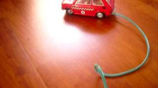 Fiat 126p CZZ na kabel - jazda