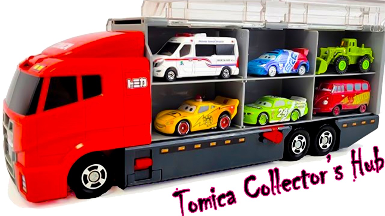 トミカ☆世界の高級な車のミニカーを開封してコンボイへ収納☆ホンダ NSX｜Tomica Worlds Luxury Car minicars opening !