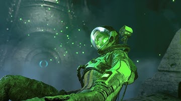 Returnal - Biome 1 Run #8: Use Inert Reclaimer (Rest Cutscene Sequence) Lamiadons Ambush Gameplay