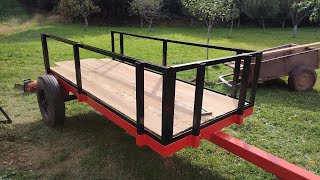 Izrada prikolice za traktor