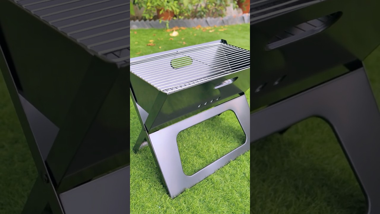 The Foldable Charcoal BBQ Grill | Compact and Portable