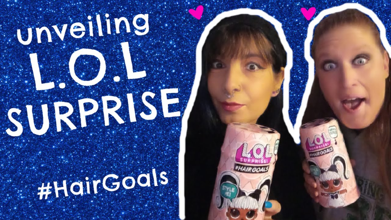L.O.L. Surprise Hair Goals! Unboxing LOL Dolls. Part 1