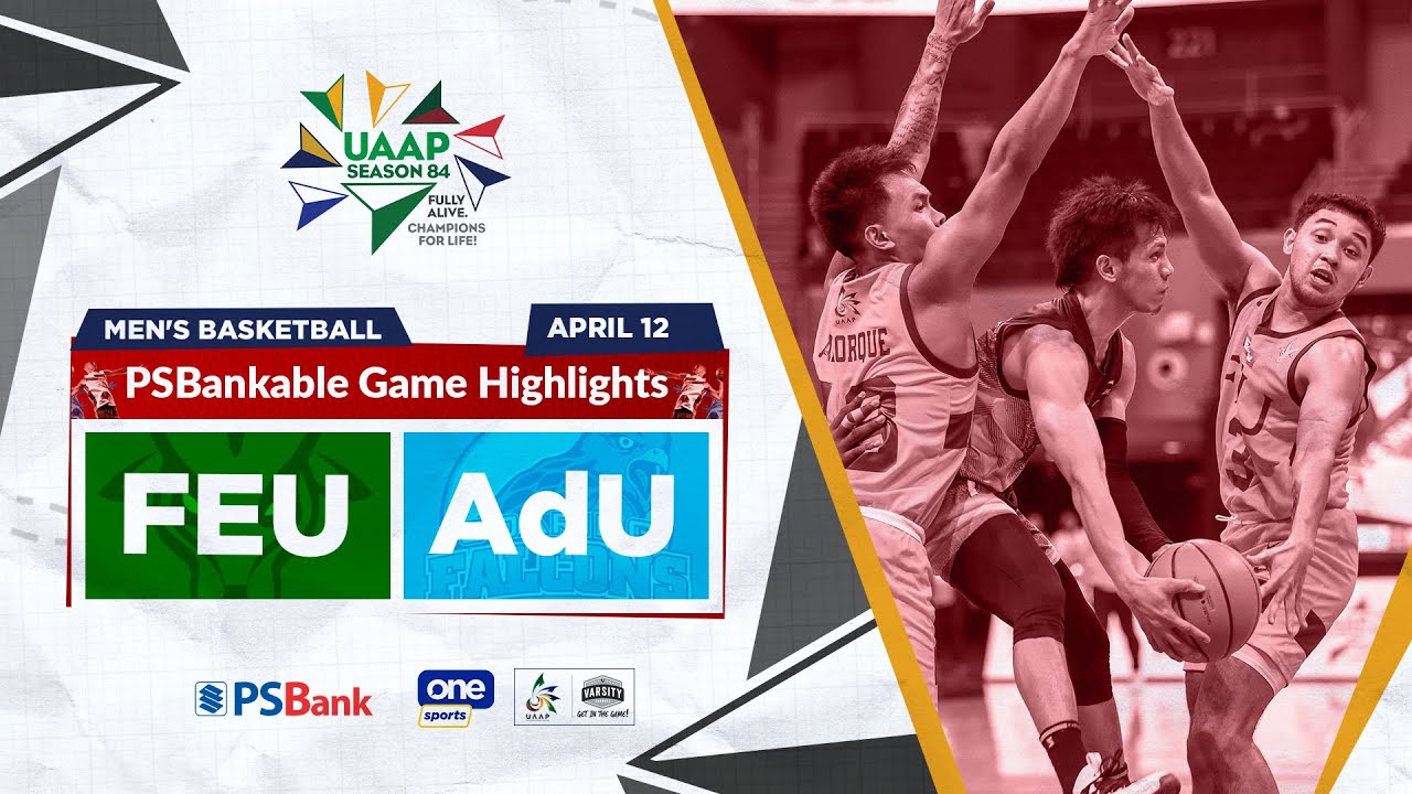 FEU vs. Adamson Round 2 highlights | UAAP Season 84 Men's Basketball