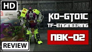 NBK-02 TF Engineering KO Generation Toys Navvy GT-01C Transformers Scavenger Wealth