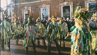 The 2025 Whittlesey Straw Bear Festival in Whittlesey Town Centre.