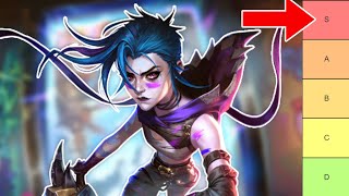 [UPDATED] Jinx Skins Tier List - Arcane Fractured Jinx Included