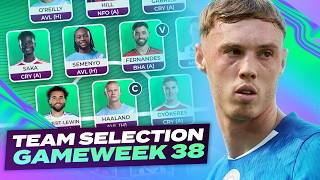926th 🌍 SELL CITY/ARSENAL?! 🤔 FPL TEAM SELECTION GAMEWEEK 38 🔥 | Fantasy Premier League Tips 2025/26 screenshot 1