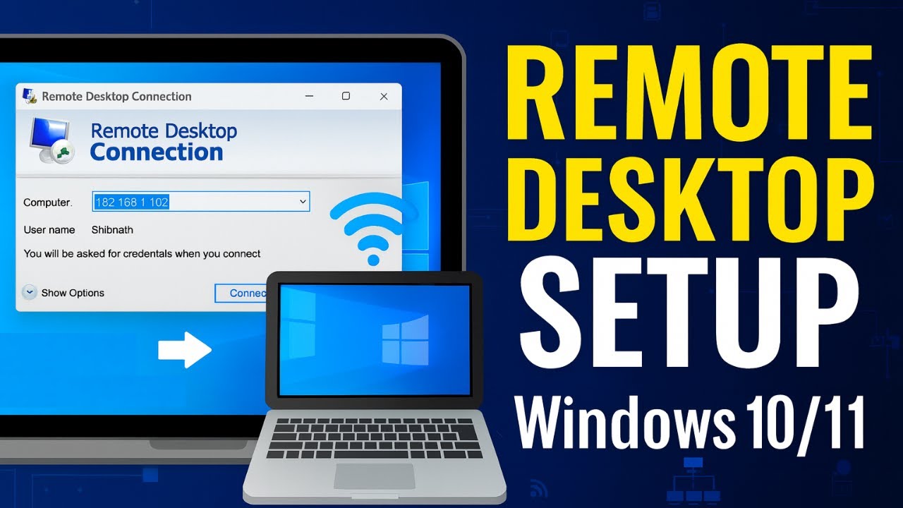 How to Setup Remote Desktop in Windows 10 (2025) | Easy RDP Connection ...
