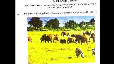 Geography paper 2 marking scheme KCSE 2025