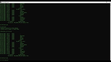 what is cmd? and cmd command like cd, md, dir,rename,etc