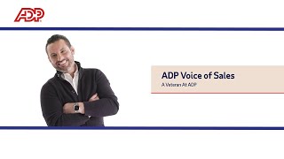 ADP Sales - A Veteran At ADP