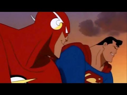 Superman #463 スーパーマン対フラッシュ レース回 Superman vs Flash - Race - YouTube