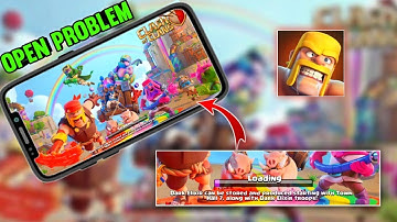 😢Clash of clans not opening | clash of clans downloading content problem | coc loading problem solve
