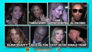Al Pacino, Donald Trump, Pregnant Tamera Mobley, Rosie Huntington-Whitely