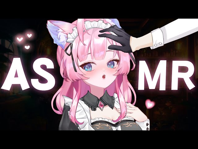 [ASMR] Comforting my precious master…💕 Cat Maid Cafe ｜ VTuber Ear Cleaning