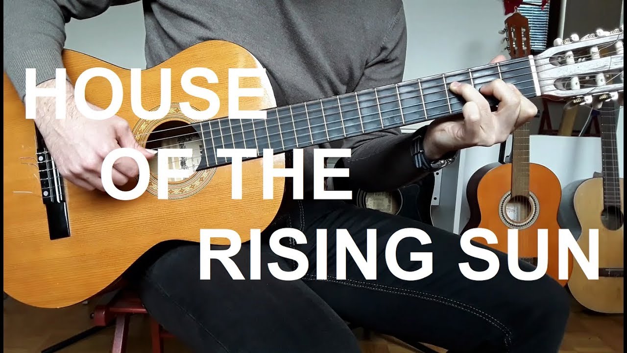 House Of The Rising Sun - lekcija na GITARI